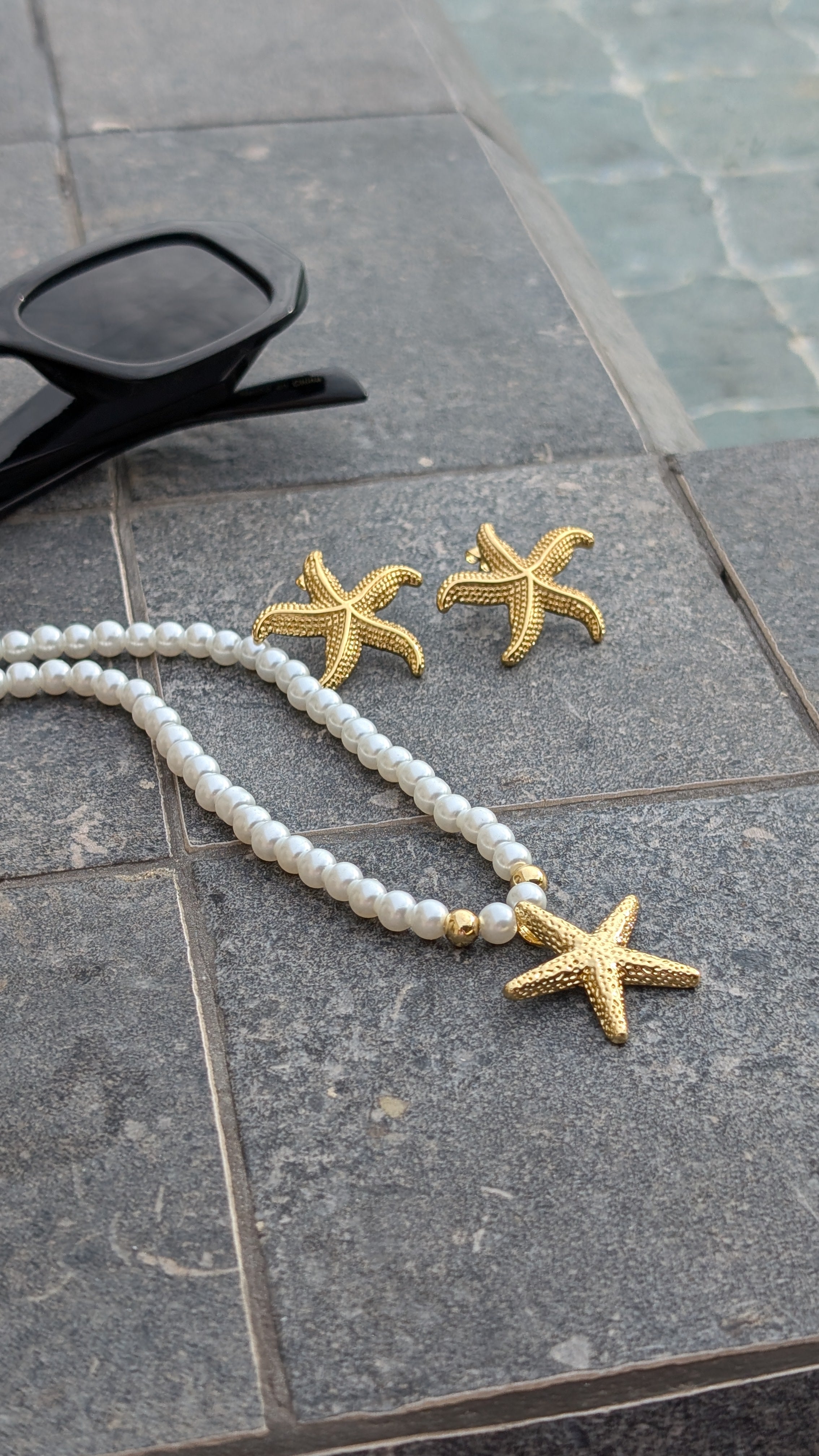 Cadena estrella gold